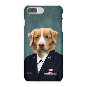 The US Female Navy Officer: Custom Pet Phone Case - Paw & Glory - Dog Portraits - Pet Portraits