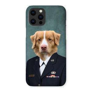 The US Female Navy Officer: Custom Pet Phone Case - Paw & Glory - Dog Portraits - Pet Portraits