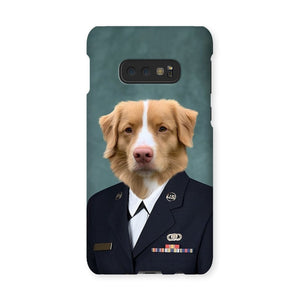 The US Female Navy Officer: Custom Pet Phone Case - Paw & Glory - Dog Portraits - Pet Portraits