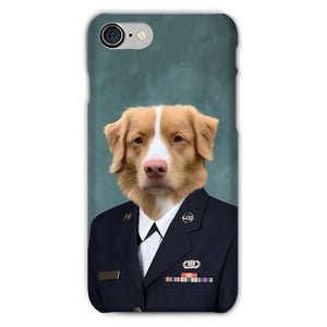 The US Female Navy Officer: Custom Pet Phone Case - Paw & Glory - Dog Portraits - Pet Portraits