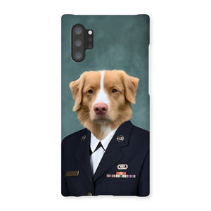 The US Female Navy Officer: Custom Pet Phone Case - Paw & Glory - Dog Portraits - Pet Portraits