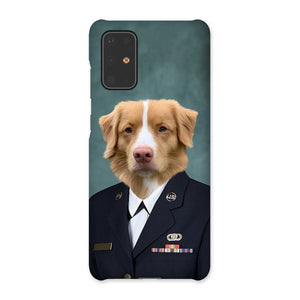 The US Female Navy Officer: Custom Pet Phone Case - Paw & Glory - Dog Portraits - Pet Portraits