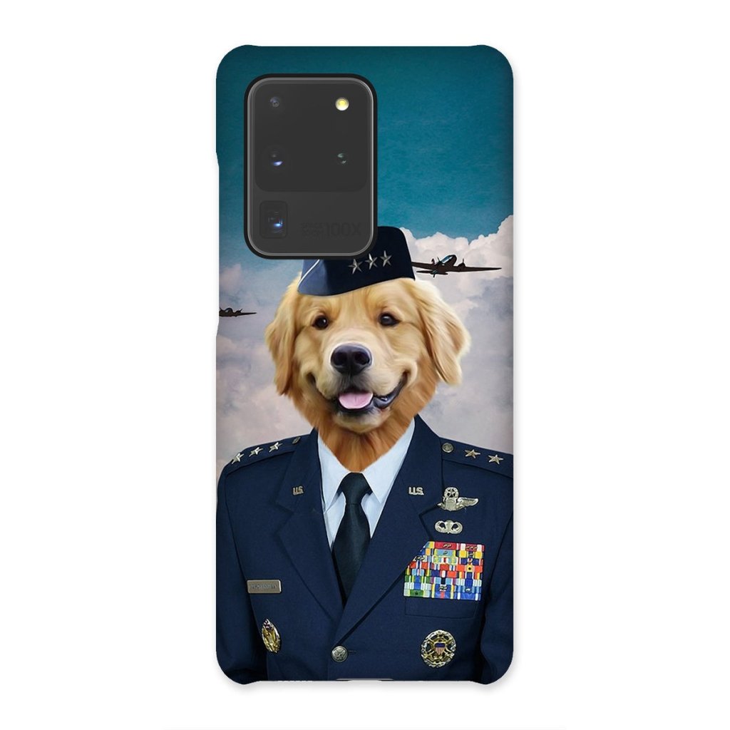 The US Male Airforce Officer: Custom Pet Phone Case - Paw & Glory - Dog Portraits - Pet Portraits