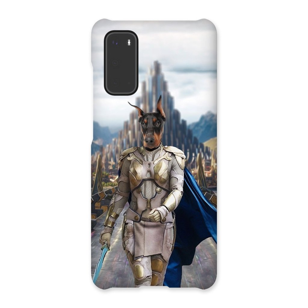 The Valkyrie: Custom Pet Phone Case - Paw & Glory - Dog Portraits - Pet Portraits