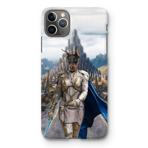 The Valkyrie: Custom Pet Phone Case - Paw & Glory - Dog Portraits - Pet Portraits