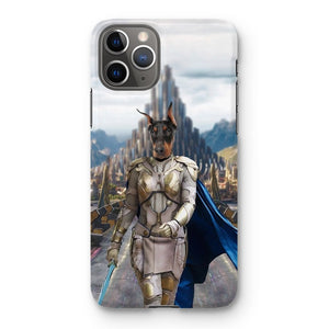 The Valkyrie: Custom Pet Phone Case - Paw & Glory - Dog Portraits - Pet Portraits