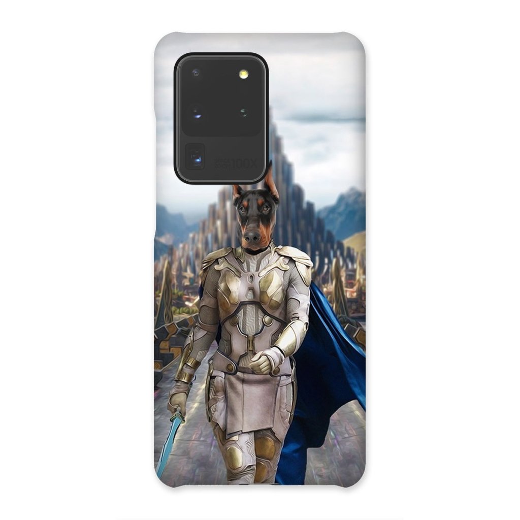 The Valkyrie: Custom Pet Phone Case - Paw & Glory - Dog Portraits - Pet Portraits