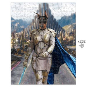 The Valkyrie: Custom Pet Puzzle - Paw & Glory - Dog Portraits - Pet Portraits