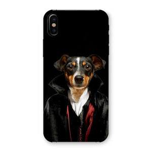 The Vampire: Custom Pet Phone Case - Paw & Glory - Dog Portraits - Pet Portraits