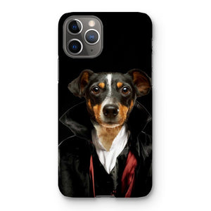 The Vampire: Custom Pet Phone Case - Paw & Glory - Dog Portraits - Pet Portraits