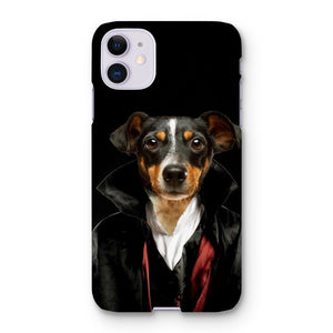 The Vampire: Custom Pet Phone Case - Paw & Glory - Dog Portraits - Pet Portraits