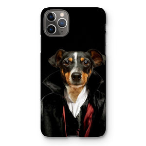 The Vampire: Custom Pet Phone Case - Paw & Glory - Dog Portraits - Pet Portraits