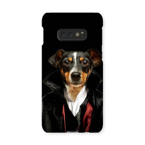 The Vampire: Custom Pet Phone Case - Paw & Glory - Dog Portraits - Pet Portraits