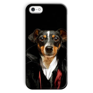 The Vampire: Custom Pet Phone Case - Paw & Glory - Dog Portraits - Pet Portraits