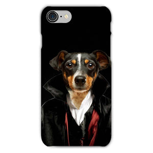 The Vampire: Custom Pet Phone Case - Paw & Glory - Dog Portraits - Pet Portraits