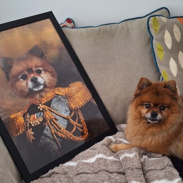 The Veteran: Custom Pet Portrait