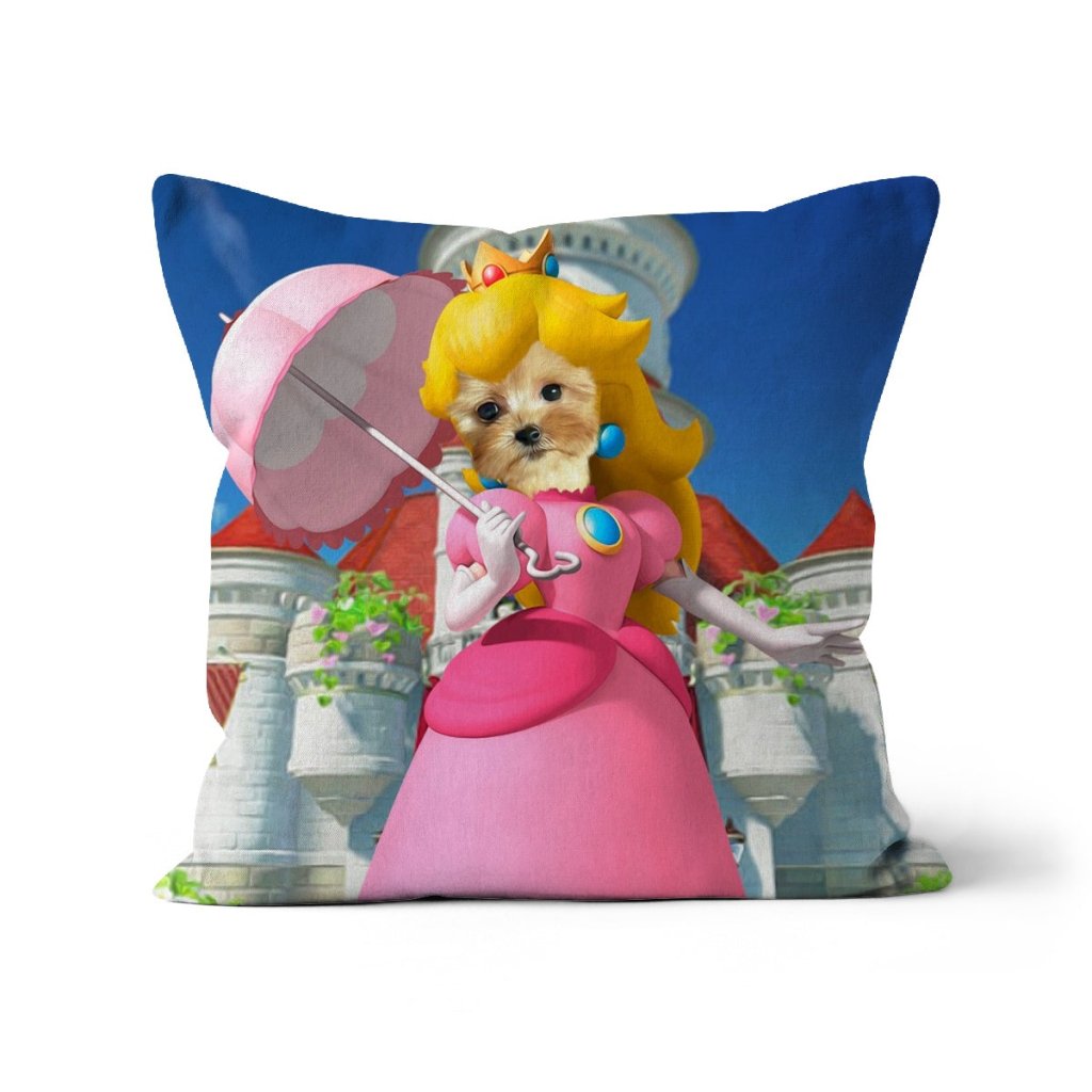 The Video Game Princess: Custom Pet Pillow - Paw & Glory - Dog Portraits - Pet Portraits