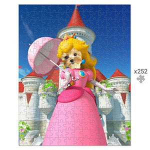 The Video Game Princess: Custom Pet Puzzle - Paw & Glory - Dog Portraits - Pet Portraits