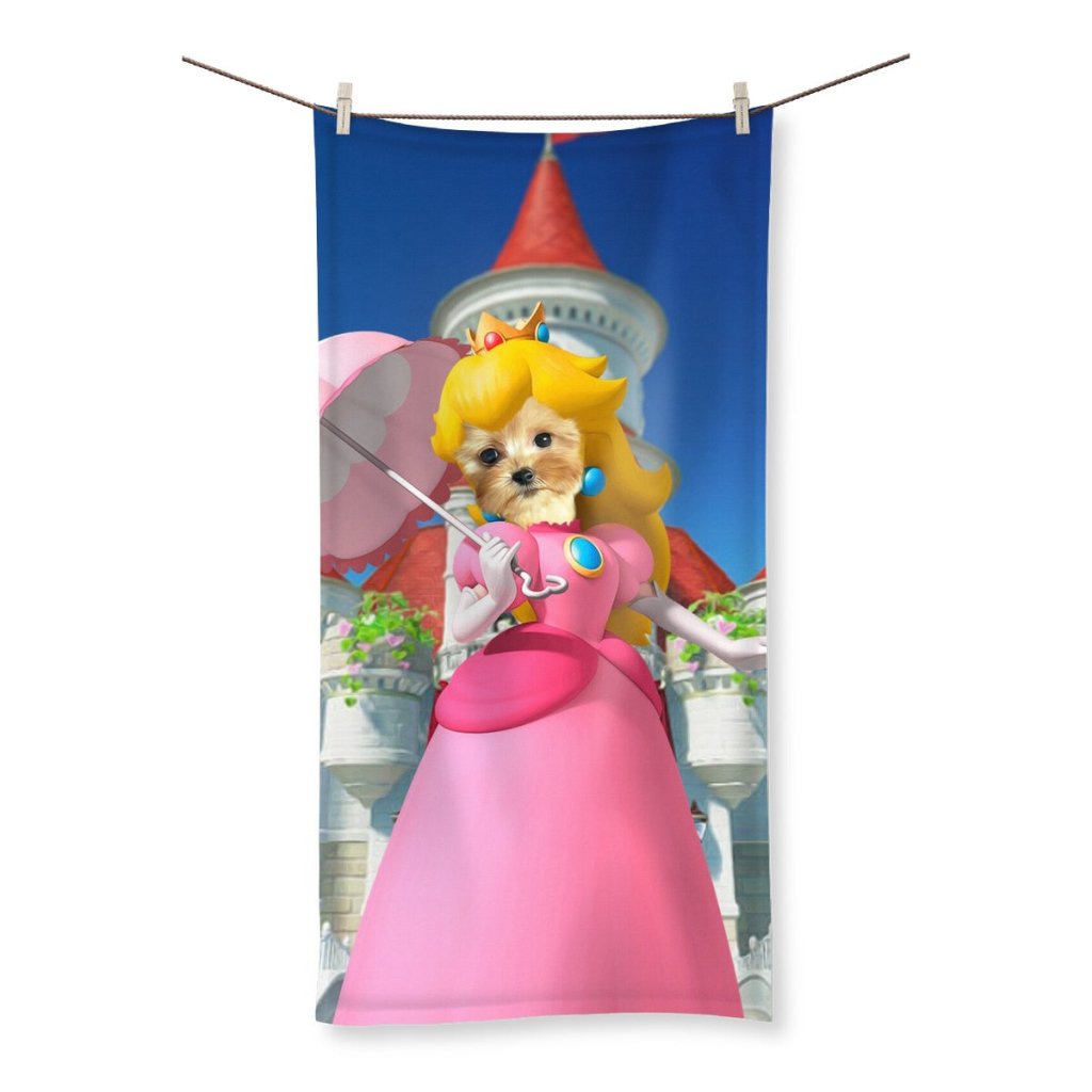 The Video Game Princess: Custom Pet Towel - Paw & Glory - Dog Portraits - Pet Portraits