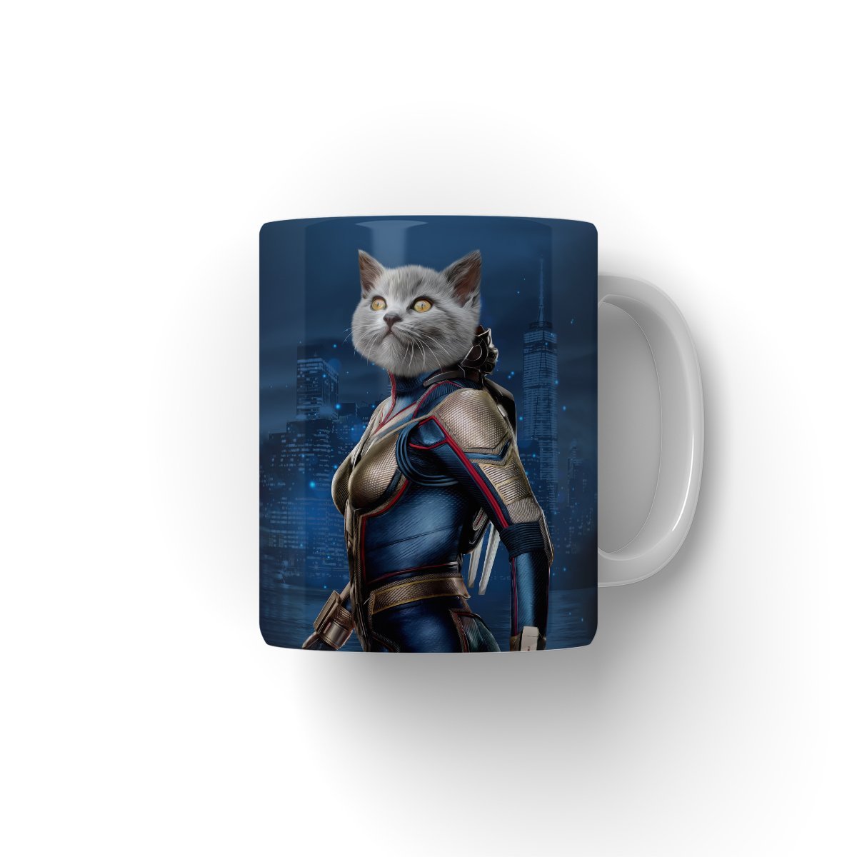 The Wasp: Custom Pet Coffee Mug - Paw & Glory - Dog Portraits - Pet Portraits