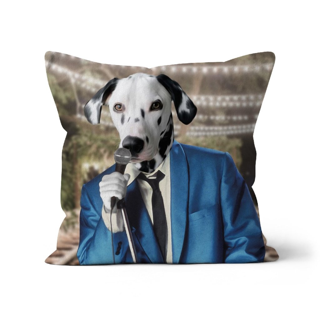 The Wedding Singer: Custom Pet Pillow - Paw & Glory - Dog Portraits - Pet Portraits