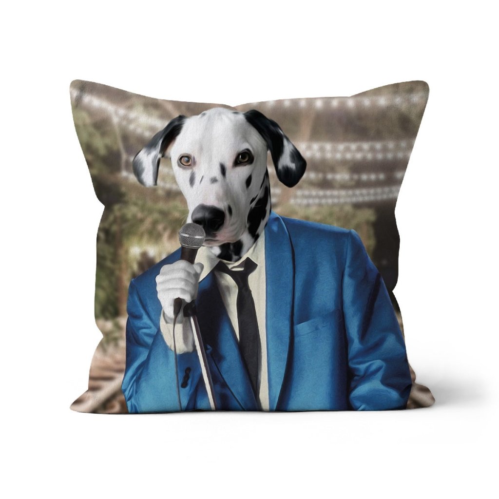 The Wedding Singer: Custom Pet Pillow - Paw & Glory - Dog Portraits - Pet Portraits