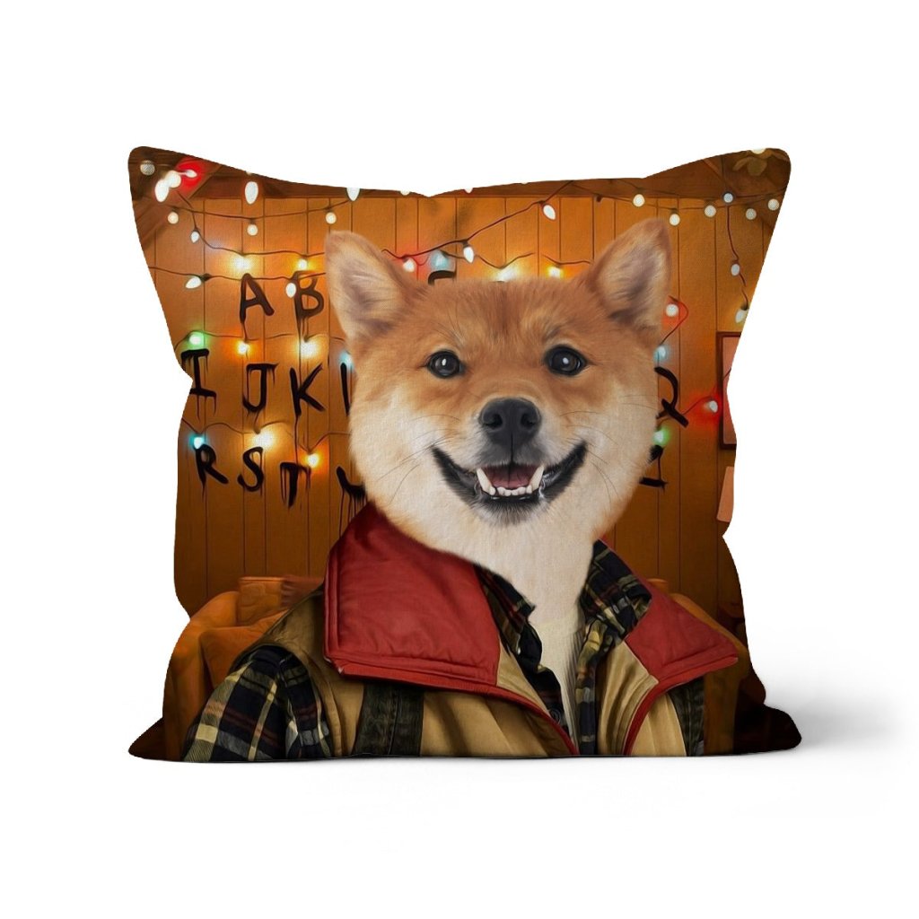 The Will (Stranger Things Inspired): Custom Pet Pillow - Paw & Glory - Dog Portraits - Pet Portraits