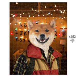 The Will (Stranger Things Inspired): Custom Pet Puzzle - Paw & Glory - Dog Portraits - Pet Portraits