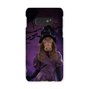 The Witch: Custom Pet Phone Case - Paw & Glory - Dog Portraits - Pet Portraits