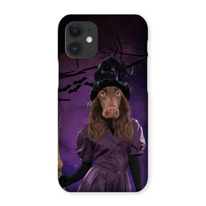 The Witch: Custom Pet Phone Case - Paw & Glory - Dog Portraits - Pet Portraits