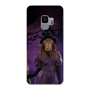 The Witch: Custom Pet Phone Case - Paw & Glory - Dog Portraits - Pet Portraits