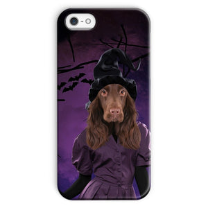 The Witch: Custom Pet Phone Case - Paw & Glory - Dog Portraits - Pet Portraits