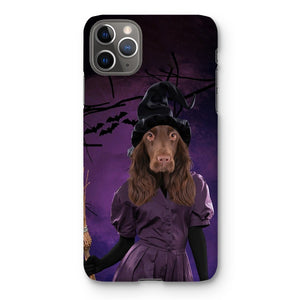 The Witch: Custom Pet Phone Case - Paw & Glory - Dog Portraits - Pet Portraits