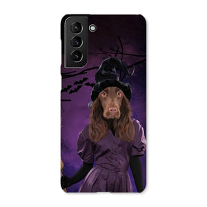 The Witch: Custom Pet Phone Case - Paw & Glory - Dog Portraits - Pet Portraits