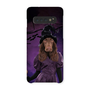 The Witch: Custom Pet Phone Case - Paw & Glory - Dog Portraits - Pet Portraits