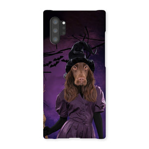 The Witch: Custom Pet Phone Case - Paw & Glory - Dog Portraits - Pet Portraits