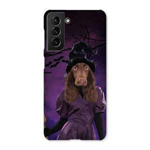 The Witch: Custom Pet Phone Case - Paw & Glory - Dog Portraits - Pet Portraits