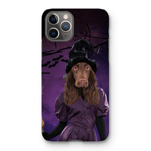 The Witch: Custom Pet Phone Case - Paw & Glory - Dog Portraits - Pet Portraits