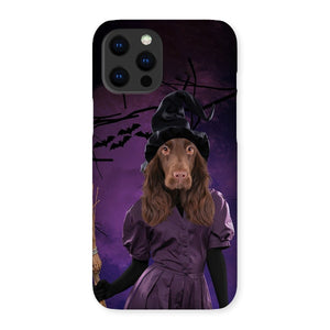 The Witch: Custom Pet Phone Case - Paw & Glory - Dog Portraits - Pet Portraits