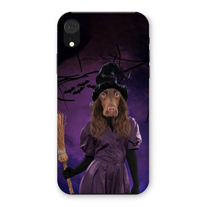 The Witch: Custom Pet Phone Case - Paw & Glory - Dog Portraits - Pet Portraits