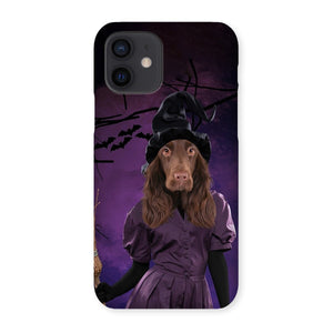 The Witch: Custom Pet Phone Case - Paw & Glory - Dog Portraits - Pet Portraits