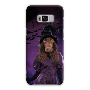 The Witch: Custom Pet Phone Case - Paw & Glory - Dog Portraits - Pet Portraits