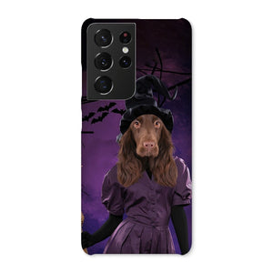 The Witch: Custom Pet Phone Case - Paw & Glory - Dog Portraits - Pet Portraits