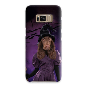 The Witch: Custom Pet Phone Case - Paw & Glory - Dog Portraits - Pet Portraits