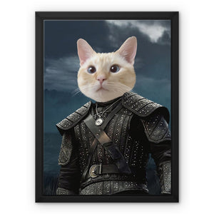 The Witcher: Custom Pet Canvas - Paw & Glory - Dog Portraits - Pet Portraits