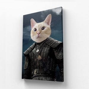 The Witcher: Custom Pet Canvas - Paw & Glory - Dog Portraits - Pet Portraits