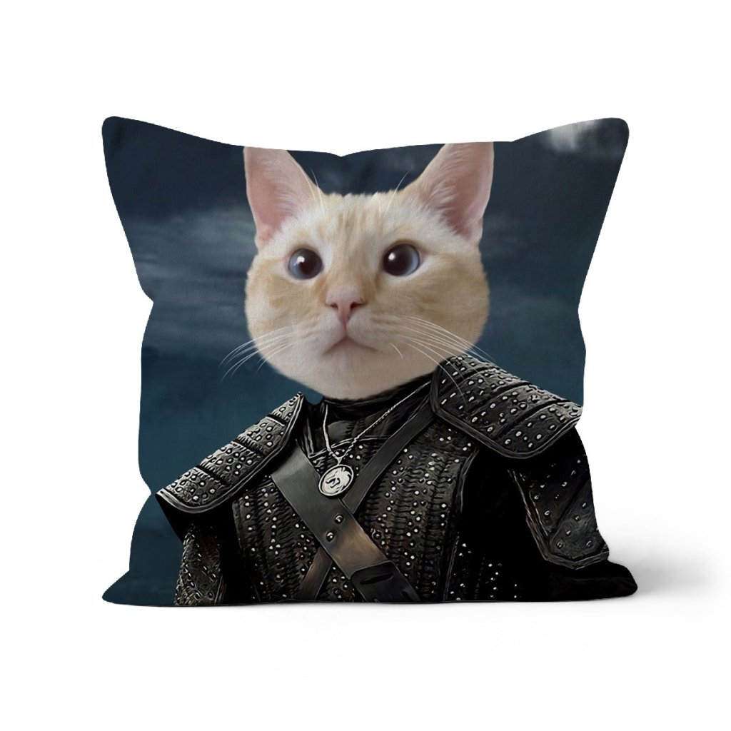 The Witcher: Custom Pet Pillow - Paw & Glory - Dog Portraits - Pet Portraits