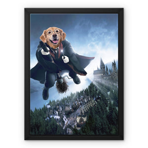 The Wizard (Harry Potter Inspired): Custom Pet Canvas - Paw & Glory - Dog Portraits - Pet Portraits