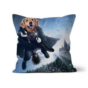 The Wizard (Harry Potter Inspired): Custom Pet Pillow - Paw & Glory - Dog Portraits - Pet Portraits