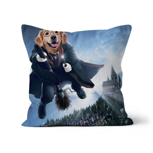 The Wizard (Harry Potter Inspired): Custom Pet Pillow - Paw & Glory - Dog Portraits - Pet Portraits